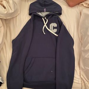 Lightly worn Dark Blue Champion Sweatshirt !